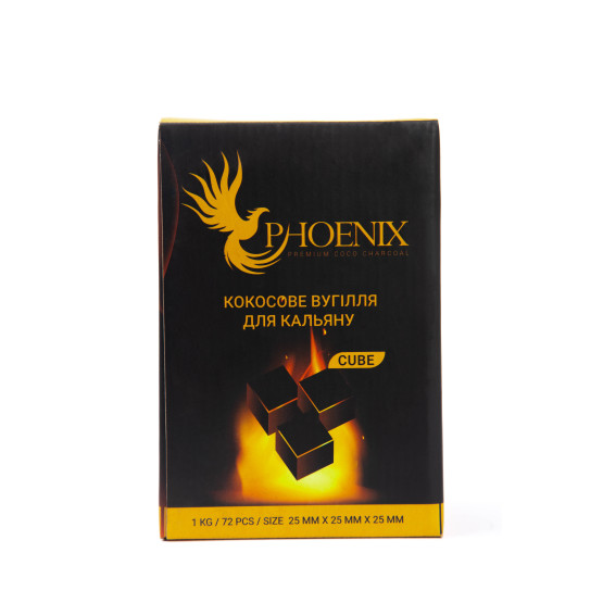 Уголь кокосовый PHOENIX 72 шт